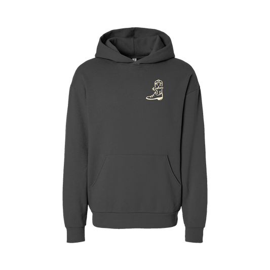 BOOT HOODIE (VINTAGE BLACK)