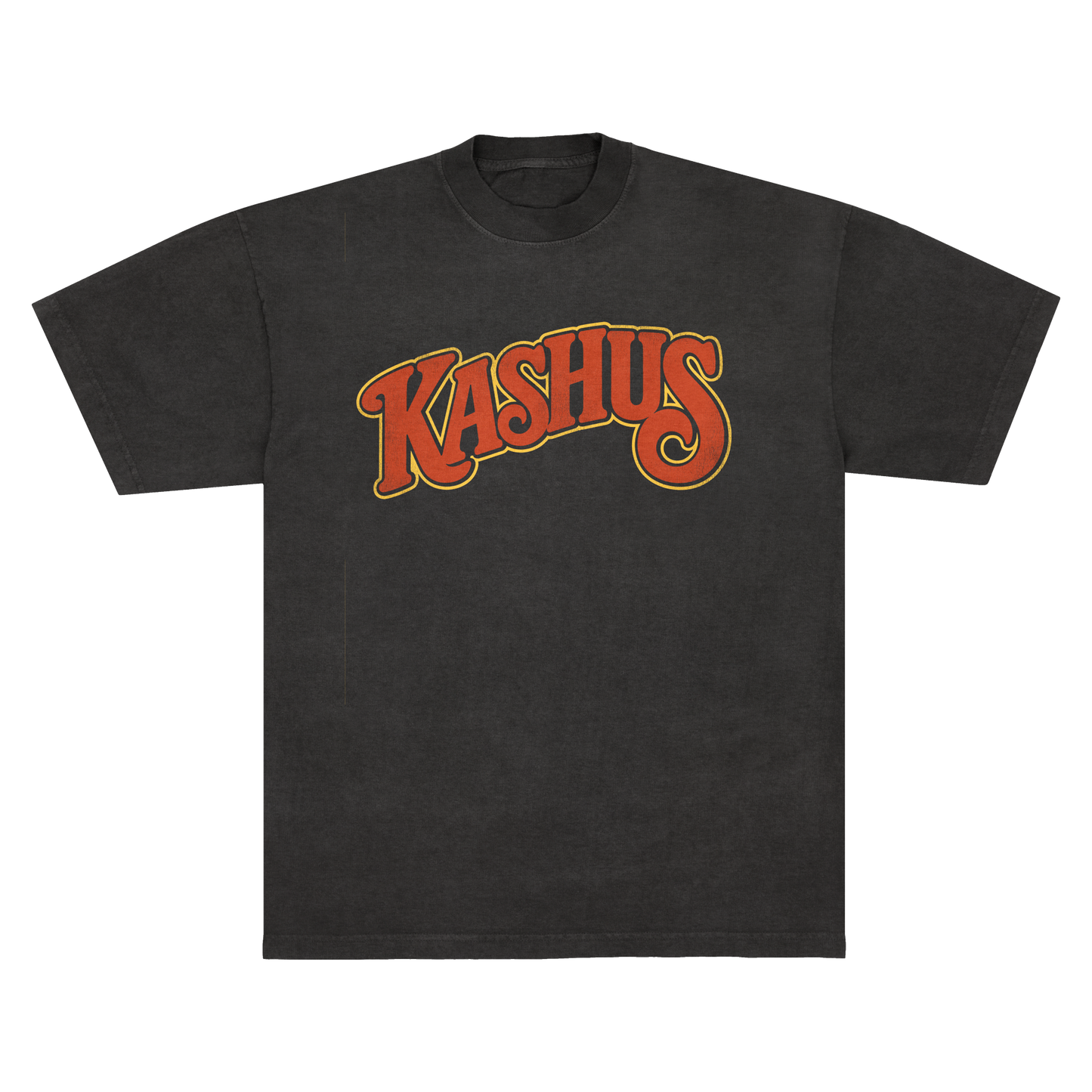 KASHUS RETRO LOGO T-SHIRT (BLACK)