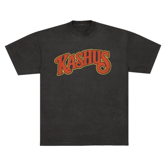 KASHUS RETRO LOGO T-SHIRT (BLACK)