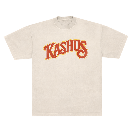KASHUS RETRO LOGO T-SHIRT (IVORY)