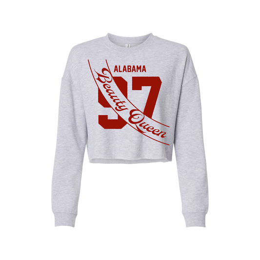 ALABAMA BEAUTY QUEEN CROPPED CREWNECK